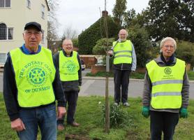 Tree planting team.